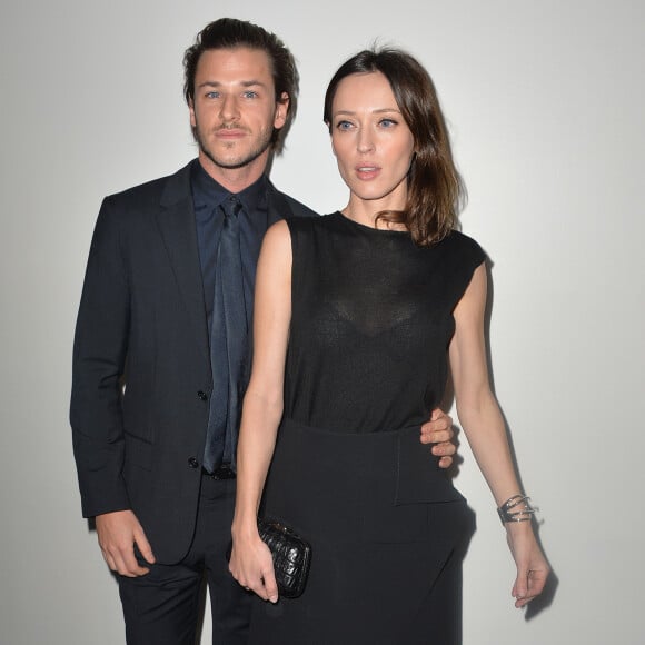 Gaspard Ulliel et sa compagne Gaëlle Pietri - La 20ème cérémonie des Prix Lumières à l'espace Pierre Cardin à Paris, le 2 février 2015. 