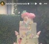 Au programme : énorme gâteau et sculptures en ballons bleus et roses
Les photos de l'anniversaire grandiose d'Esmée, fille de Louane et Florian Rossi