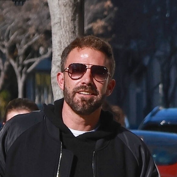 Ben Affleck et la fille de Jennifer Lopez, Emme, passent l'après midi ensemble à Santa Monica. Au programme ; Shopping, rires et stop-déjeuner. Santa Monica, États Unis le 1er Avril 2023. 