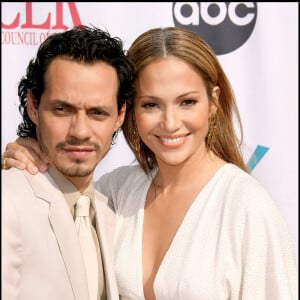 Marc Anthony et Jennifer Lopez aux NCLR Alma Awards le 7 mai 2006. 