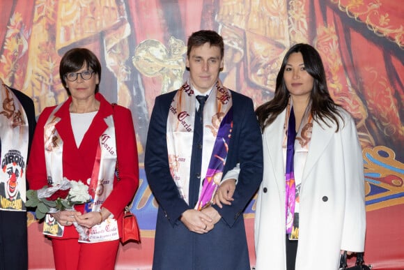  Le fils de la princesse Stéphanie, Louis Ducruet et son épouse Marie
La princesse Stéphanie de Monaco, Louis Ducruet et sa femme Marie (enceinte) - Arrivées lors du 45ème Festival International du Cirque de Monte Carlo sous le chapiteau Fontvieille à Monaco © Olivier Huitel/Pool/Bestimage 