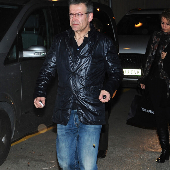 Joan Pique et Montserrat Bernabeu (parents de Gerard Pique) - La chanteuse Shakira et de Gerard Pique fetent le deuxieme anniversaire de leur rencontre a Barcelone le 2 Fevrier 2013. Ils se sont rencontres lors de la Coupe du monde de football 2010 en Afrique du Sud et sont en couple depuis Fevrier 2011.