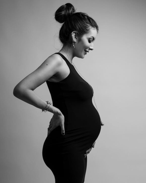 Virgilia Hess, enceinte sur Instagram.