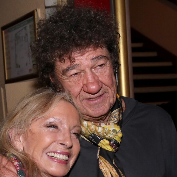 Tout comme Véronique Sanson ! 
Exclusif - Véronique Sanson et Robert Charlebois - Célébrités au Cocktail après le Concert de Robert Charlebois, " Robert en CharleboisScope " au Grand Rex à Paris France, le 1er Avril 2023. © Bertrand Rindoff / Bestimage 