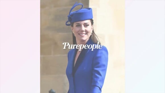 Kate Middleton divine en bleu électrique : ce détail qui aurait fait sauter la reine Elizabeth au plafond !