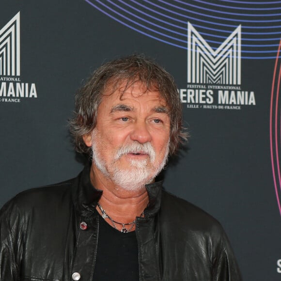 Olivier Marchal - Photocall de la cérémonie d'ouverture du Festival Series Mania à Lille, qui se tient du 26 août au 2 septembre. Le 26 août 2021