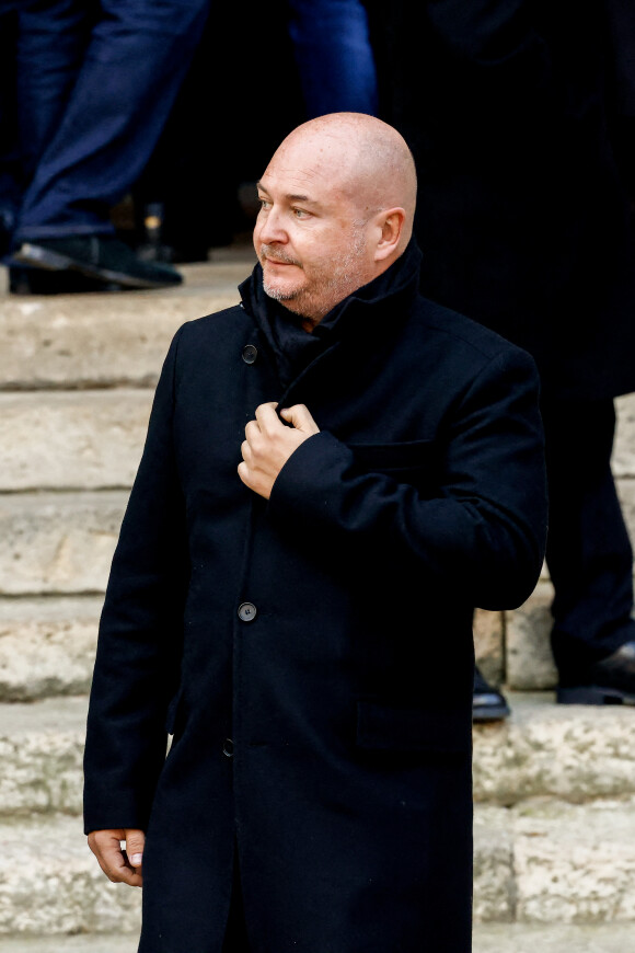 Les maires se réservent quant à eux le droit de saisir la justice
Sébastien Cauet - Sorties des obsèques de Jean-Pierre Pernaut en la Basilique Sainte-Clotilde à Paris, France, le 9 mars 2022. © Cyril Moreau/Bestimage 