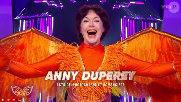 Annie Duperey était le Phoenix dans "Mask Singer".
