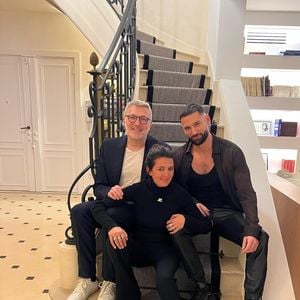 Laurent Ruquier et Hugo Manos sur Instagram. Le 24 février 2023.