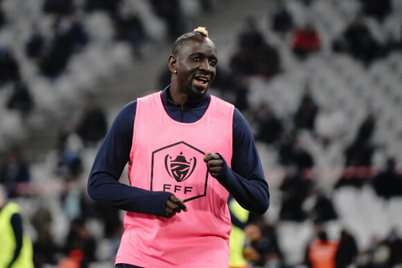 Mamadou Sakho (Montpellier FC) - L'OM (Olympique de Marseille) gagne aux tirs aux buts face à Montpellier lors des 8 èmes de finale de la Coupe de France 2022 à Marseille le 29 janvier 2022