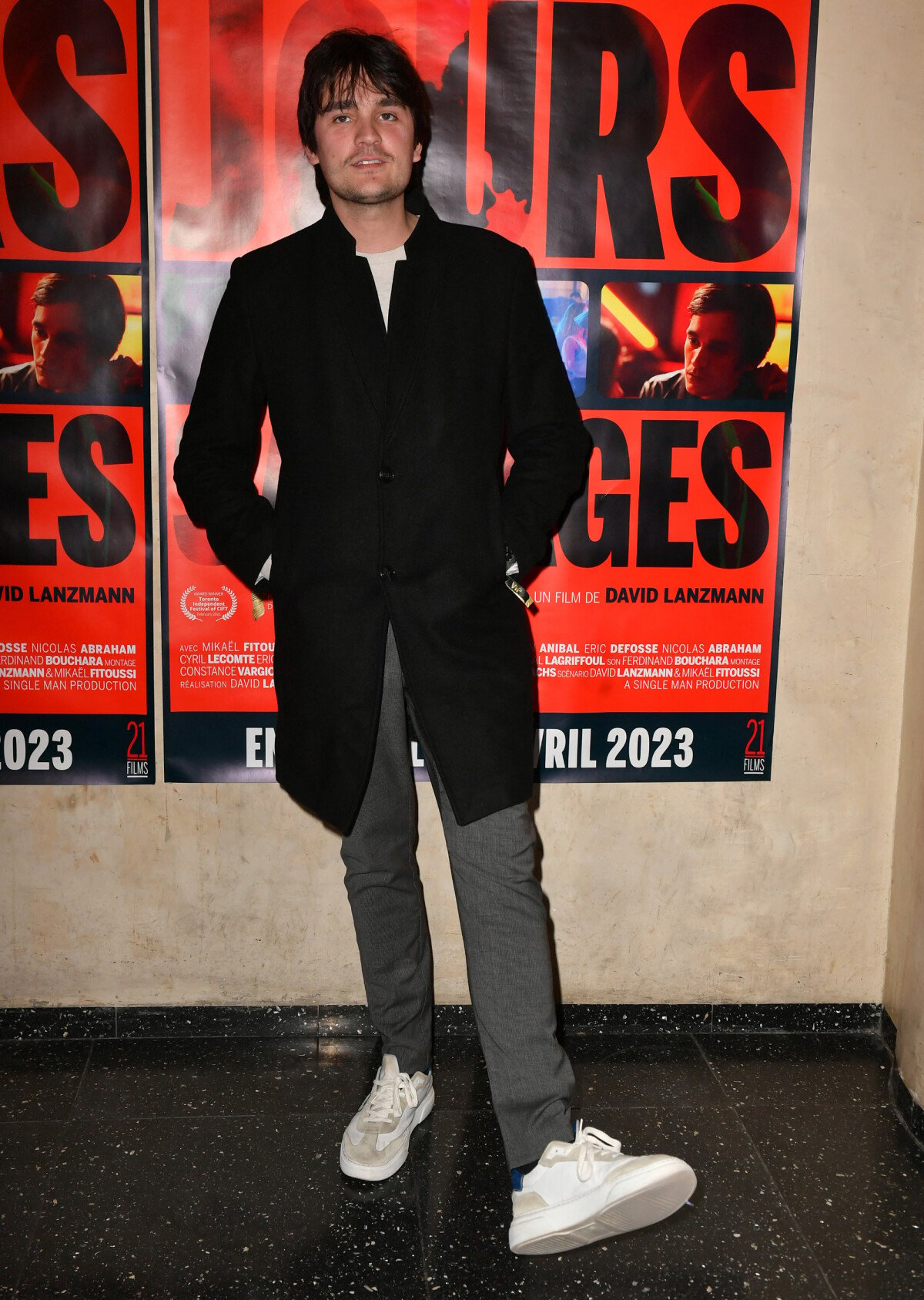 Photo : Alain-Fabien Delon lors de l'avant-première du film "Jours