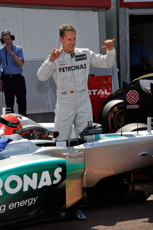 Une méthode qui ne passe pas du tout outre-Rhin et de nombreux lecteurs ont été furieux de voir ça

Michael Schumacher lors du grand prix de Monaco a Monaco le 26 mai 2012.