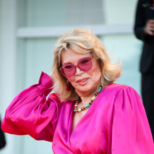 Si elle ne l'a pas bien pris au départ, Amanda Lear a fini par se laisser guider par l'artist espagnol
Amanda Lear à la première de "Il Signore Delle Formiche" au 79ème Festival International du Film de Venise (Mostra), le 6 septembre 2022. 