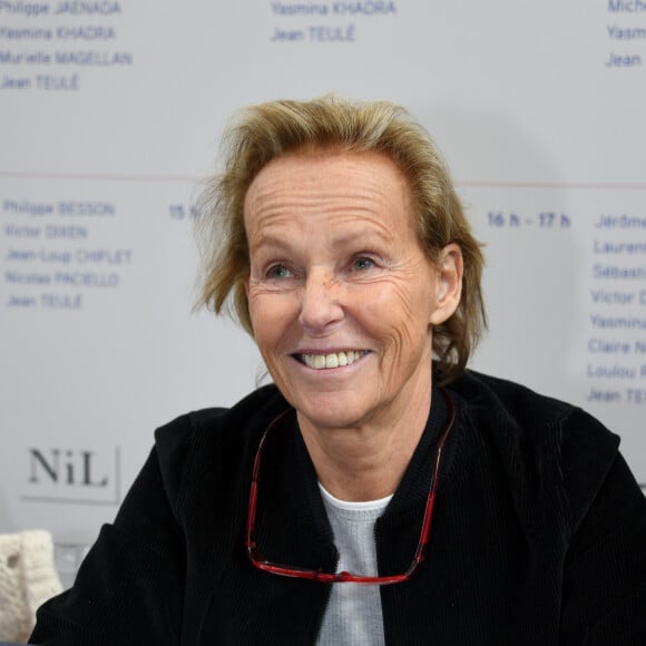 Christine Ockrent - Salon du Livre de Paris 2019 du 15 au 18 mars 2019 à la Porte de Versailles. Le 16 mars 2019 © Lionel Urman / Bestimage