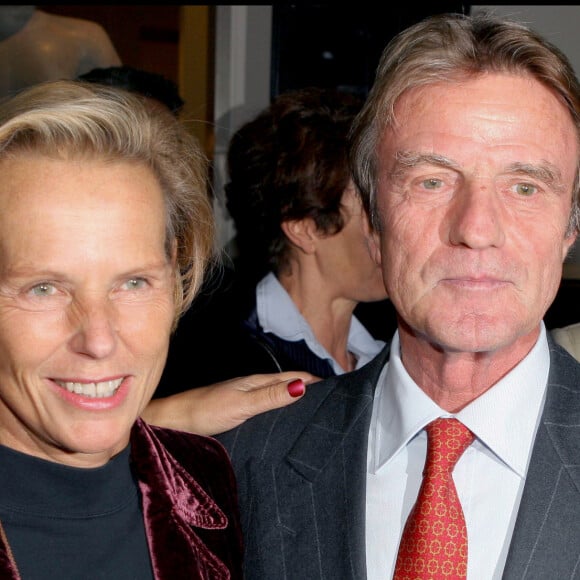 Archives - Bernard Kouchner & Christine Ockrent en 2021; la soirée des 10 ans de la chaine de l'espoir au musee Guimet.  © Guillaume Gaffiot / Bestimage