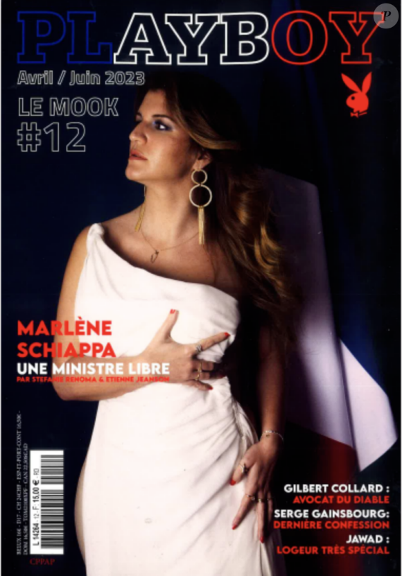 Marlène Schiappa en couverture de "Playboy"