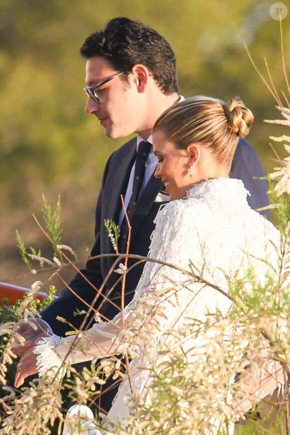 Mariage de Sofia Richie et Elliot Grainge à l'hôtel du Cap-Eden-Roc à Antibes, France, le 21 avril 2023. 