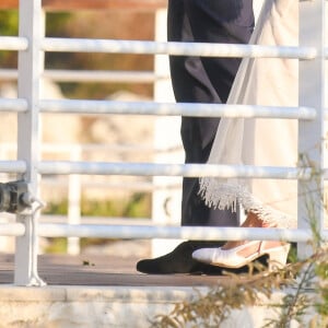 Mariage de Sofia Richie et Elliot Grainge à l'hôtel du Cap-Eden-Roc à Antibes, France, le 21 avril 2023. 