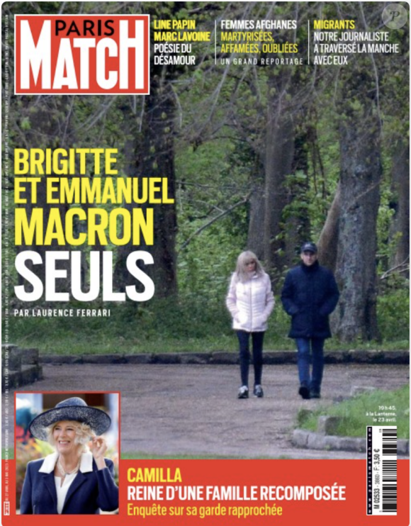 Une du magazine "Paris Match"