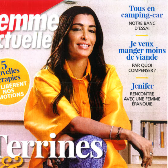 Jenifer en couverture du magazine "Femme actuelle" du 29 avril 2023