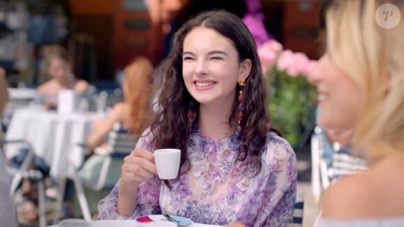 Deva Cassel, la fille de M.Bellucci et V.Cassel, égérie de la campagne du parfum "Dolce Lily" de Dolce & Gabbana. Milan. Le 22 mai 2022. 