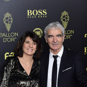 Estelle Denis et son compagnon Raymond Domenech - Cérémonie du Ballon d'Or 2019 à Paris le 2 décembre 2019. © JB Autissier/Panoramic/Bestimage