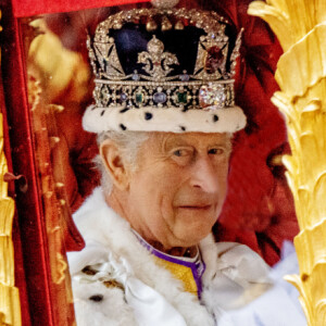 Les festivités se poursuivent pour le roi Charles III.
Le roi Charles III d'Angleterre et Camilla Parker Bowles, reine consort d'Angleterre, - Sortie de la cérémonie de couronnement du roi d'Angleterre à l'abbaye de Westminster de Londres, Royaume Uni.
