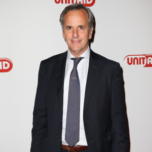Bernard de La Villardière - Dîner "Unitaid" au conseil économique social et environnemental à Paris. Le 1er avril 2014