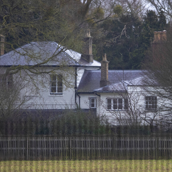 Le personnel de "Frogmore Cottage" à Windsor remercié, d'après le quotidien "Daily Mail", après le départ du prince Harry, duc de Sussex, et Meghan Markle, duchesse de Sussex. Le couple princier a décidé d'abandonner ses fonctions au sein de la famille royale britannique. Le 14 janvier 2020. 