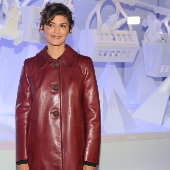 Audrey Tautou - Inauguration des décorations de Noël des Galeries Lafayette à Paris, le 8 novembre 2016. © CVS/Bestimage 