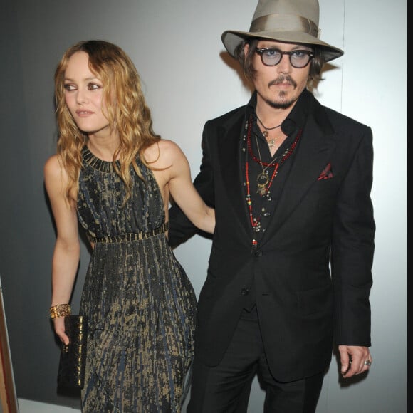 Johnny Depp et Vanessa Paradis lors du 63e Festival de Cannes en 2010.