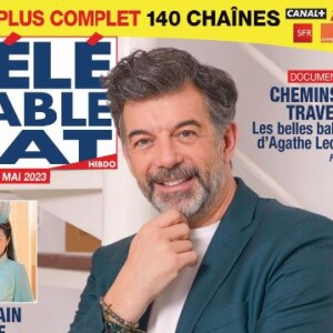 Le présentateur de M6 a accordé une interview à "Télé Câble Sat"
Couverture du magazine "Télé Câble Sat" du 15 mai 2023