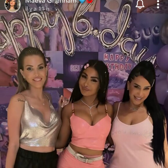 Maeva Ghennam a aussi convié Jessica Thivenin et Milla Jasmine sur Snapchat, le 15 mai 2023