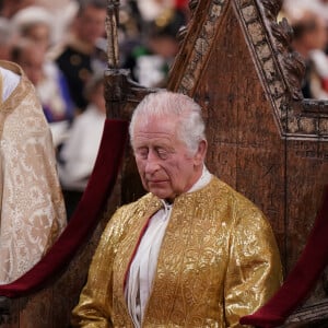 Les invités à la cérémonie de couronnement du roi d'Angleterre à l'abbaye de Westminster de Londres, Royaume Uni, le 6 mai 2023.