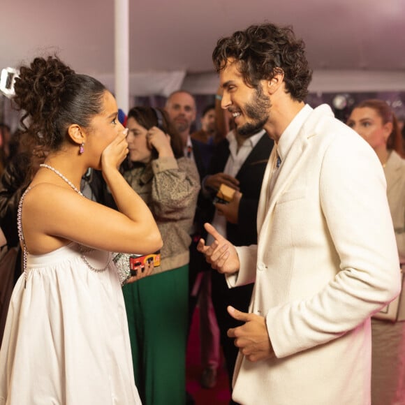 Elle a pu d'ailleurs passé un agréable moment avec Baptiste Giabinoni.
Exclusif - Léna Mahfouf (Léna Situations) et Baptiste Giabiconi - Soirée du bijoutier APM Monaco sur la plage La Môme lors du 76ème Festival International du Film de Cannes le 17 mai 2023. © Rachid Bellak-Tiziano da Silva/Bestimage 