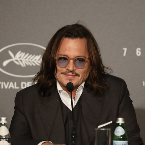 Mais qu'il va pouvoir retrouver à Cannes la semaine prochaine.
Johnny Depp - Conférence de presse du film "Jeanne du Barry" lors du 76ème Festival International du Film de Cannes. Le 17 mai 2023 © Borde-Jacovides-Moreau / Pool / Bestimage 