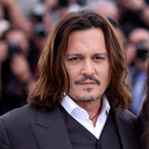 Johnny Depp au photocall de "Jeanne du Barry" lors du 76ème Festival International du Film de Cannes, le 17 mai 2023. © Dominique Jacovides/Cyril Moreau/Bestimage 