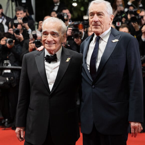 Martin Scorsese, Robert de Niro - Descente des marches du film " Killers of the flower moon " lors du 76ème Festival International du Film de Cannes, au Palais des Festivals à Cannes. Le 20 mai 2023 © Olivier Borde / Bestimage