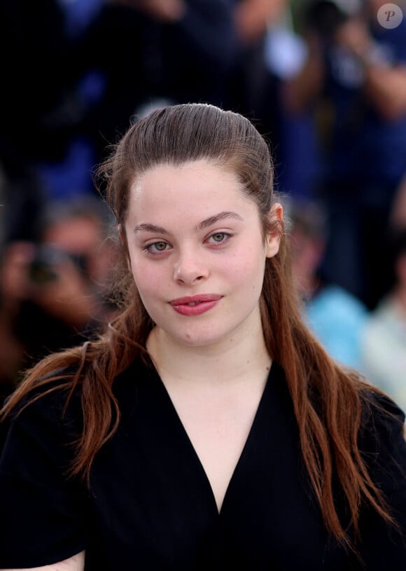 Il faut dire qu'elle avait été vivement attaquée par certains internautes.
Anna Biolay au photocall de "Rosalie" lors du 76ème Festival International du Film de Cannes, le 18 mai 2023. © Jacovides/Moreau/Bestimage 