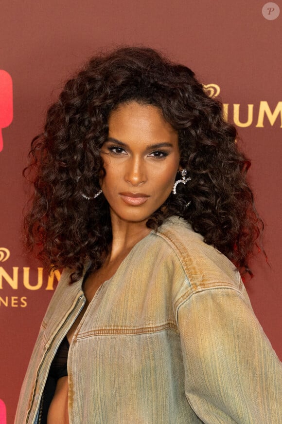 Cindy Bruna - Soirée sur la plage Magnum lors du 76e Festival International du Film de Cannes le 22 mai 2023. © Philippe Baldini/Bestimage