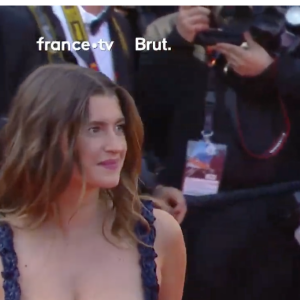 Michèle Laroque et sa fille Oriane à Cannes pour la montée des marches d'"Asteroid City", de Wes Anderson, le 23 mai 2023