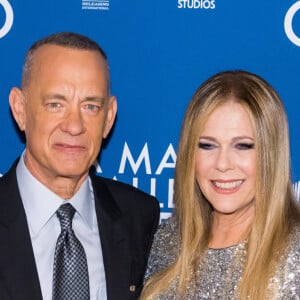 Tom Hanks et sa femme Rita Wilson à la première du film "A Man Called Otto" à Los Angeles, le 13 décembre 2022. 