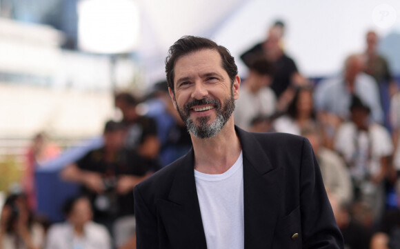 Melvil Poupaud au photocall de "L'amour et les forêts (just the two of us)" lors du 76ème Festival International du Film de Cannes, le 24 mai 2023. © Moreau/Jacovides/Bestimage 