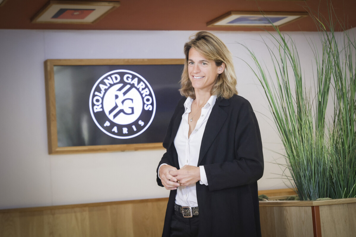 Photo : Amélie Mauresmo, La Directrice Du Tournoi De Roland Garros ...