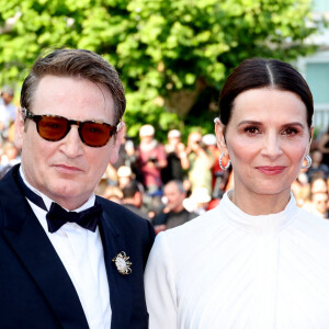 Benoit Magimel, Juliette Binoche - Montée des marches du film " La passion de Dodin Bouffant " lors du 76ème Festival International du Film de Cannes, au Palais des Festivals à Cannes. Le 24 mai 2023 © Jacovides-Moreau / Bestimage 