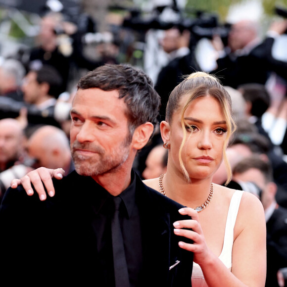 Romain Duris, Adèle Exarchopoulos - Montée des marches du film " Kaibutsu (Monster) " lors du 76ème Festival International du Film de Cannes, au Palais des Festivals à Cannes. Le 17 mai 2023 © Jacovides-Moreau / Bestimage 