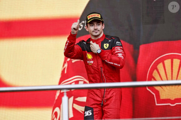 Charles Leclerc lors du Grand Prix d'Azerbaïdjan de Formule 1 au Circuit de Baku, Azerbaïdjan le 30 Avril 2023.