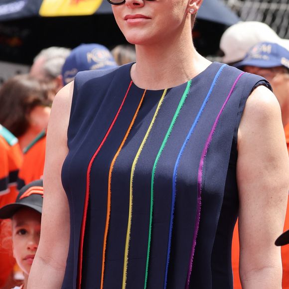 La princesse Charlène de Monaco - Remise de prix du 80ème Grand Prix de Monaco de Formule 1 à Monaco. Le 28 Mai 2023. © Claudia Albuquerque / Bestimage 