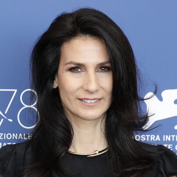 Marie Drucker au photocall du film "Un Autre Monde" lors du festival international du film de Venise (La Mostra), à Venise, Italie, le 10 septembre 2021.