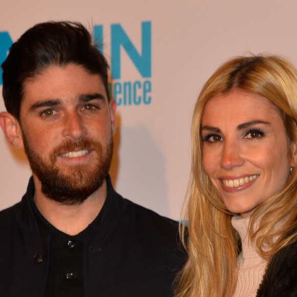 Alexandra Rosenfeld (Miss France 2006) et son compagnon Etienne - Avant première du film "Demain tout commence" au Grand Rex à Paris le 28 novembre 2016. © Coadic Guirec/Bestimage 